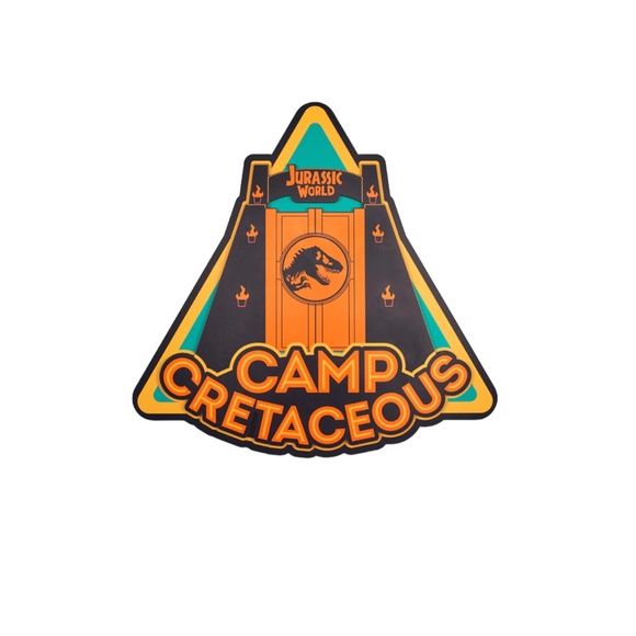Universal Studios Jurassic World Camp Cretaceous Entrance Wall Decor